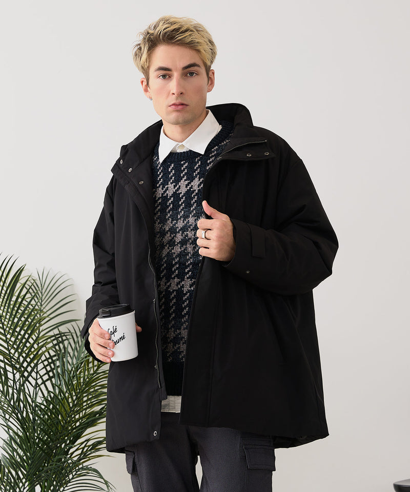 【BLUE STANDARD/ブルースタンダード】撥水防風 中綿コート 防寒 軽量 ビジカジ ビズ