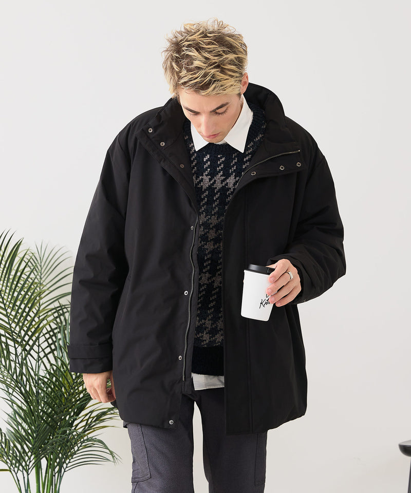 【BLUE STANDARD/ブルースタンダード】撥水防風 中綿コート 防寒 軽量 ビジカジ ビズ