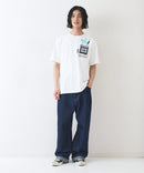 【Blue Standard/ブルースタンダード】スラブコットン アニマルプリント ポケット付Tシャツzo ❘ジーンズメイト公式オンラインショップ