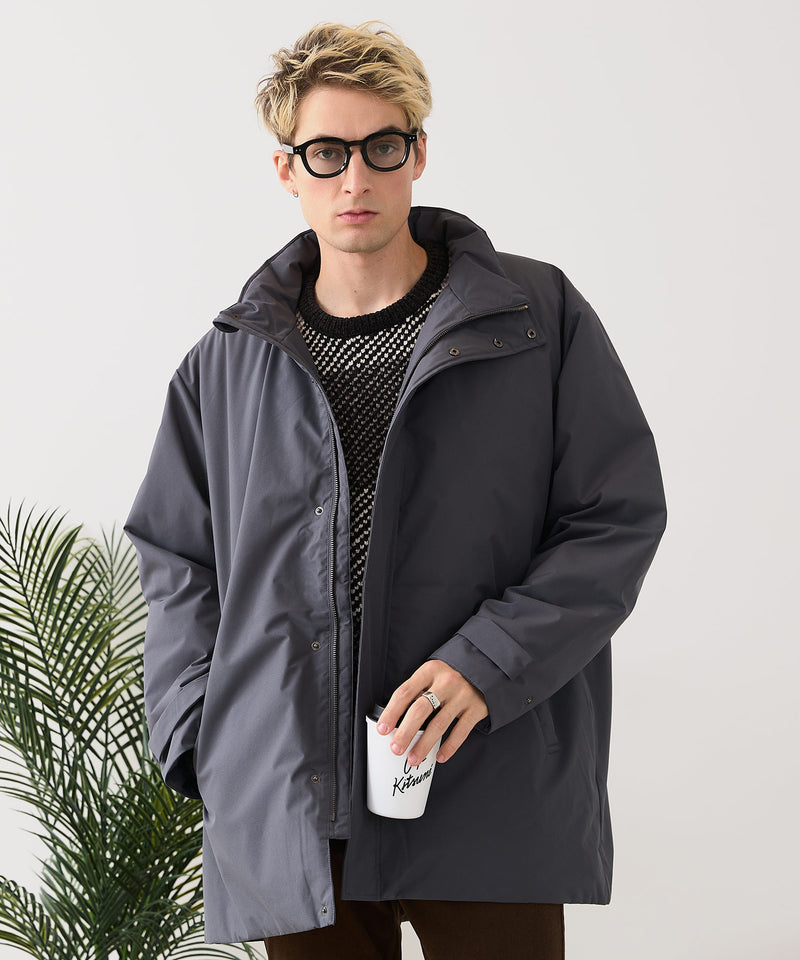 【BLUE STANDARD/ブルースタンダード】撥水防風 中綿コート 防寒 軽量 ビジカジ ビズ