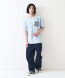 【Blue Standard/ブルースタンダード】スラブコットン アニマルプリント ポケット付Tシャツzo ❘ジーンズメイト公式オンラインショップ