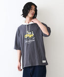 【Blue Standard/ブルースタンダード】スラブコットン アニマルプリント Tパーカーzo