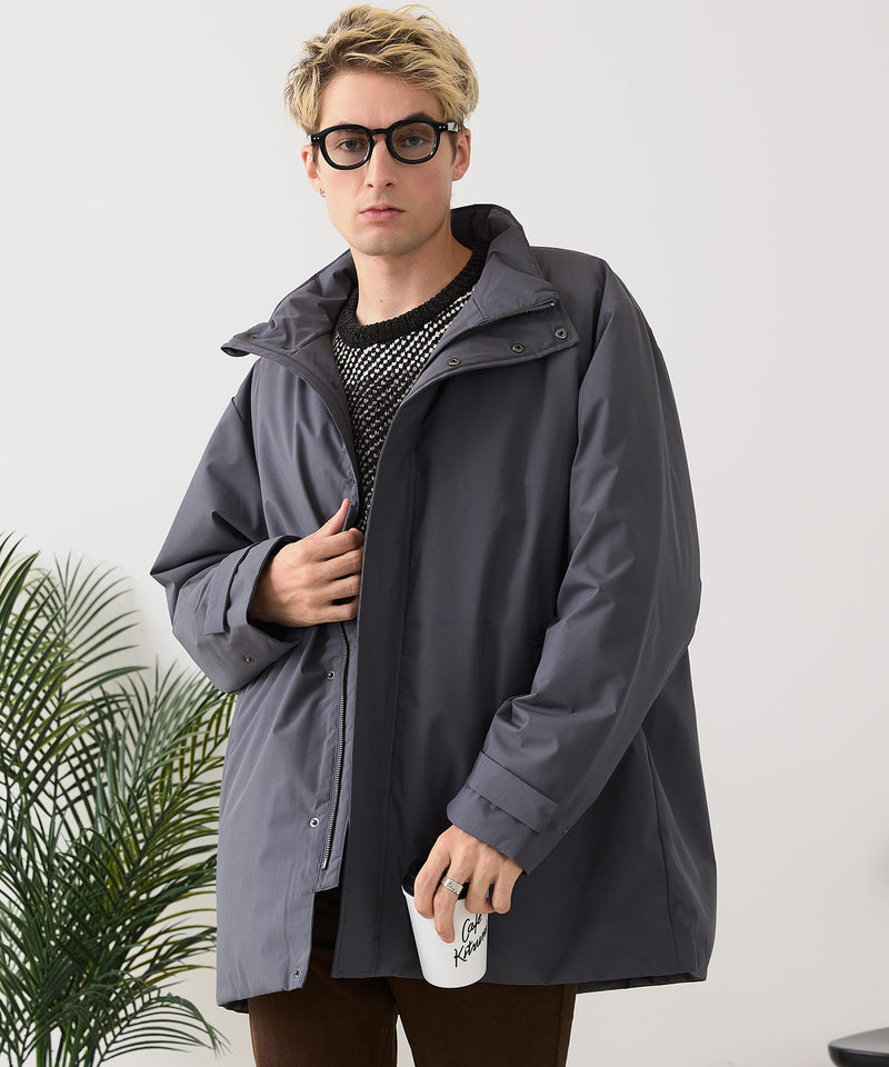 【BLUE STANDARD/ブルースタンダード】撥水防風 中綿コート 防寒 軽量 ビジカジ ビズ