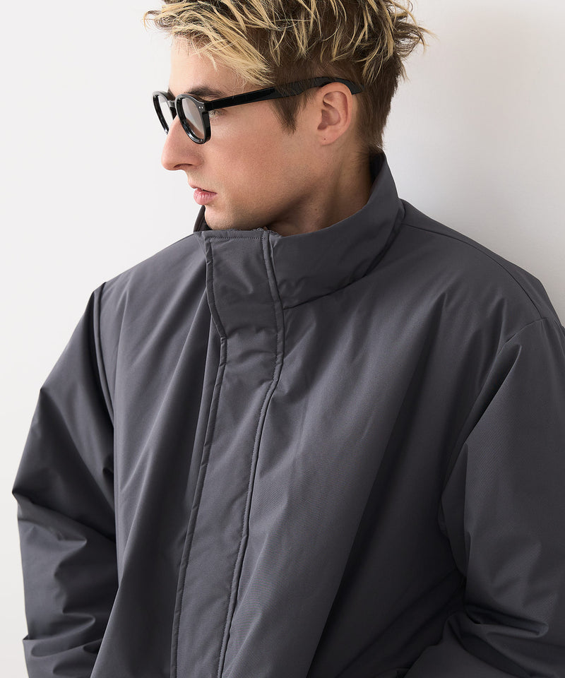 【BLUE STANDARD/ブルースタンダード】撥水防風 中綿コート 防寒 軽量 ビジカジ ビズ