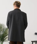 【BLUE STANDARD/ブルースタンダード】圧縮ニット ウールライク バルマカーンコート 軽量 ソフトタッチ