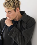 【BLUE STANDARD/ブルースタンダード】圧縮ニット ウールライク バルマカーンコート 軽量 ソフトタッチ