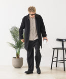 【BLUE STANDARD/ブルースタンダード】圧縮ニット ウールライク バルマカーンコート 軽量 ソフトタッチ