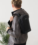 【BLUE STANDARD/ブルースタンダード】切り替え フェイクレザー ボディーバッグ