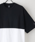 【BRKNHOME/ブロークンホーム】×【ZERO STAIN/ゼロステイン】コラボ 前後切り替え クルーネック Ｔシャツ