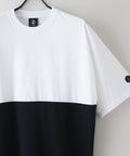【BRKNHOME/ブロークンホーム】×【ZERO STAIN/ゼロステイン】コラボ 前後切り替え クルーネック Ｔシャツ