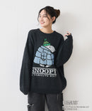 【SEQUENZ/シークエンズ】TP C/N KNIT/スヌーピー ニット クルーネック ワイドシルエット ジャガード