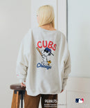 【PEANUTS×MLB】オリジナルデザイン 裏起毛トレーナー ヤンキース ドジャース カブス キャラクター