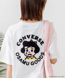 【CONVERSE/コンバース】CONVERSE×OSAMUGOODS 天竺 BETTY サガラ刺繍Ｔシャツ ❘ジーンズメイト公式オンラインショップ