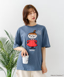 【ムーミン】 【綿100%のしっかりした生地】オリジナルデザイン キャラクター刺繍Tシャツ リトルミイ ニョロニョロ 大人カジュアル ユニセックス
