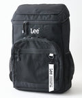 【Lee/リー】【容量21L 撥水加工を施したポリエステル素材を使用】ボックスリュックA シンプル スタイリッシュ ブランドロゴ テープチャーム付き デイリーユース 通勤 通学 ホワイト FREE ❘ジーンズメイト公式オンラインショップ