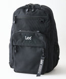 【Lee/リー】【容量23L 撥水加工を施したポリエステル素材を使用】フロントメッシュリュック スポーティ テープチャーム付き デイリーユース 通勤 通学 ブラック FREE ❘ジーンズメイト公式オンラインショップ