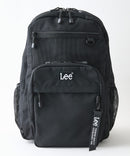 【Lee/リー】【容量23L 撥水加工を施したポリエステル素材を使用】フロントメッシュリュック スポーティ テープチャーム付き デイリーユース 通勤 通学 ❘ジーンズメイト公式オンラインショップ
