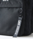 【Lee/リー】【容量23L 撥水加工を施したポリエステル素材を使用】フロントメッシュリュック スポーティ テープチャーム付き デイリーユース 通勤 通学 ❘ジーンズメイト公式オンラインショップ