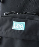 【Lee/リー】【容量23L 撥水加工を施したポリエステル素材を使用】フロントメッシュリュック スポーティ テープチャーム付き デイリーユース 通勤 通学 ❘ジーンズメイト公式オンラインショップ