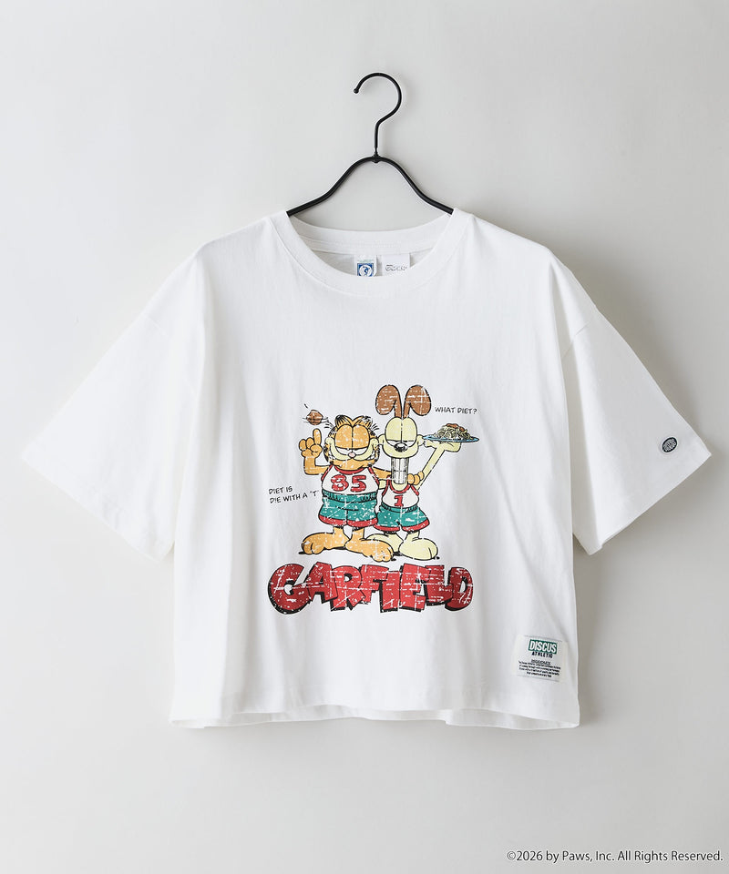 DISCUS/ディスカス】DISCUS×GARFIELD コラボプリントTシャツ
