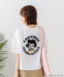 【CONVERSE/コンバース】CONVERSE×OSAMUGOODS 天竺 BETTY サガラ刺繍Ｔシャツ ❘ジーンズメイト公式オンラインショップ