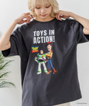 【TOY STORY/トイ・ストーリー】【限定オリジナルデザイン】半袖Tシャツ 綿100% ドロップショルダー ワンポイント バックプリント ディズニー ピクサー キャラクター クルーネック Disney ユニセックス
