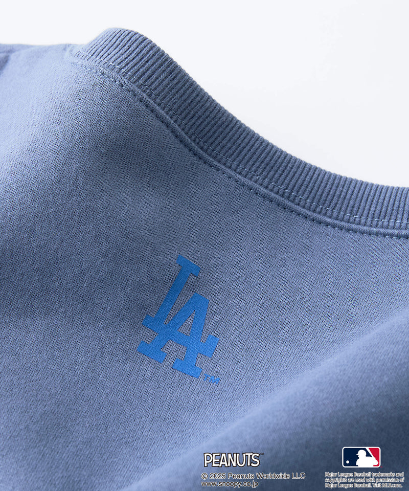 【PEANUTS×MLB】オリジナルデザイン 裏起毛トレーナー ヤンキース ドジャース カブス キャラクター