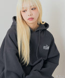 【DISNEY/ディズニー】＜ナイトメアー・ビフォア・クリスマス＞＜ディズニーヴィランズ＞ビッグシルエット 裏起毛 プルオーバーパーカー フーディー ドロップショルダー オーバーサイズ