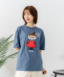 【ムーミン】 【綿100%のしっかりした生地】オリジナルデザイン キャラクター刺繍Tシャツ リトルミイ ニョロニョロ 大人カジュアル ユニセックス