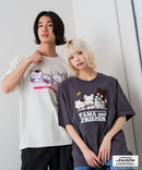 【タマ＆フレンズ～うちのタマ知りませんか？】オリジナルデザインTシャツ バイキンくん 刺繍 ドロップショルダー ユニセックス