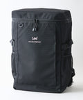 【Lee/リー】【容量29L 撥水ポリエステル素材を使用】ボックスリュックB 大容量 通勤 通学 部活 アウトドア Dカン付き ピンク FREE ❘ジーンズメイト公式オンラインショップ