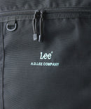 【Lee/リー】【容量29L 撥水ポリエステル素材を使用】ボックスリュックB 大容量 通勤 通学 部活 アウトドア Dカン付き ❘ジーンズメイト公式オンラインショップ