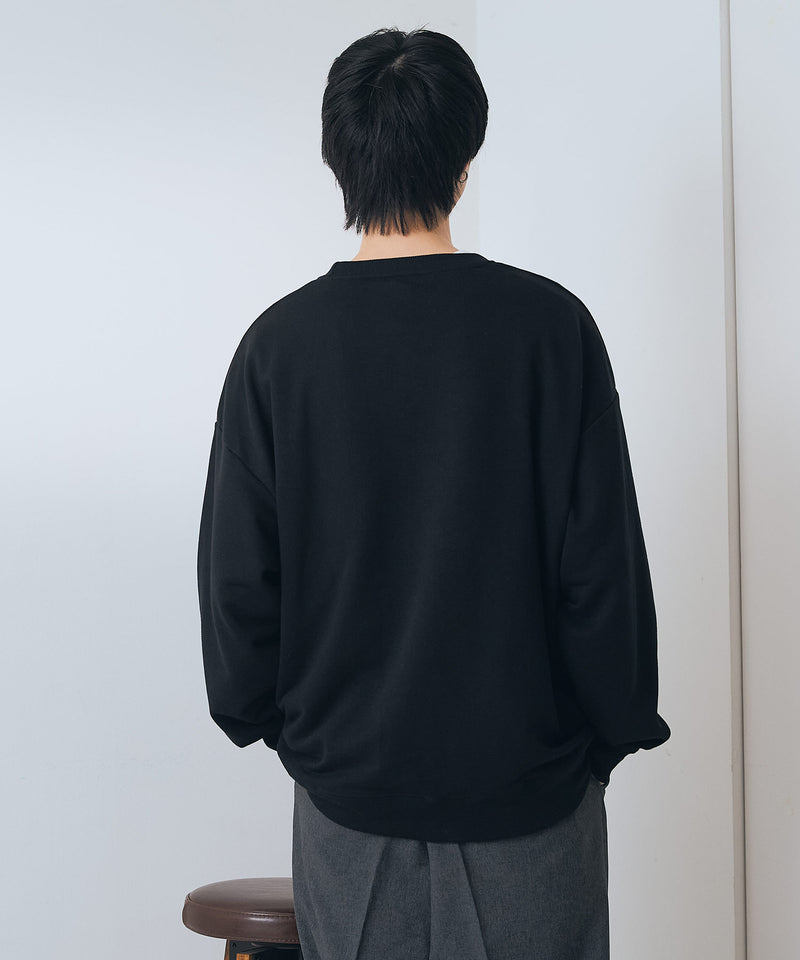 【BRKNHOME/ブロークンホーム】ブランドロゴ プリント スウェットトレーナー