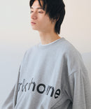 【BRKNHOME/ブロークンホーム】ブランドロゴ プリント スウェットトレーナー