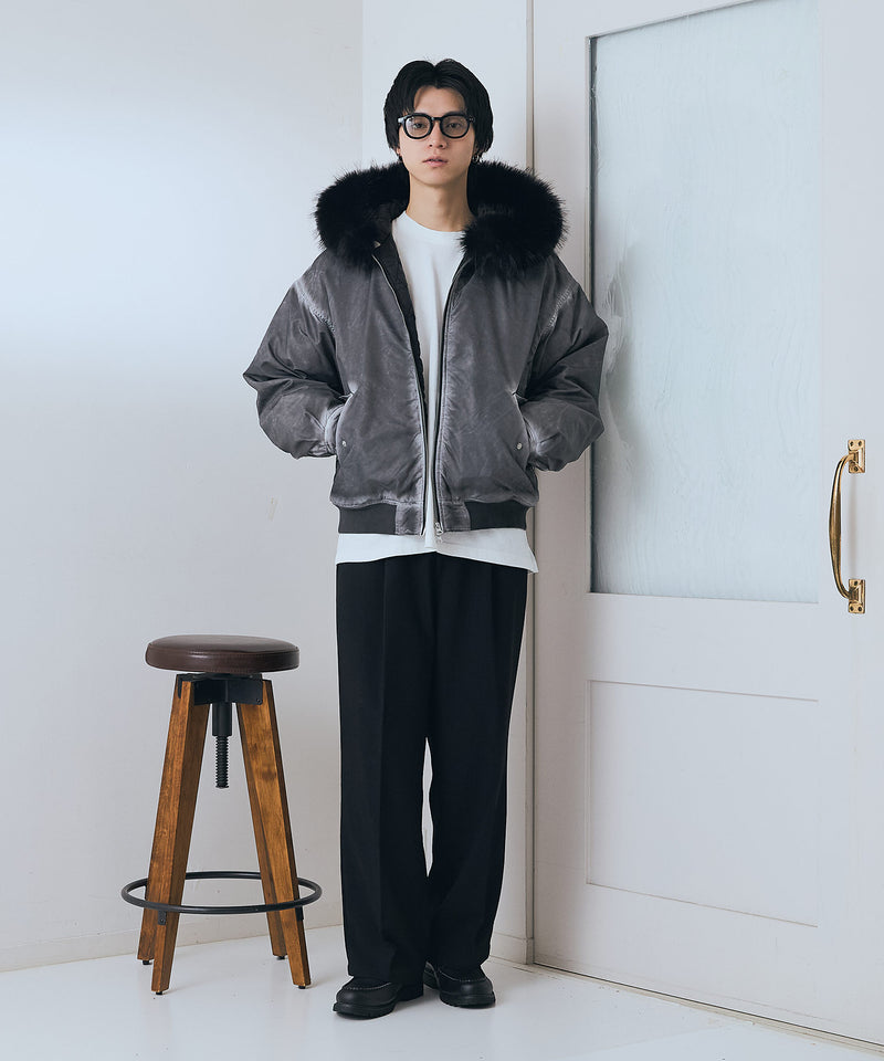 【BRKNHOME/ブロークンホーム】ヴィンテージライク ボンバージャケット