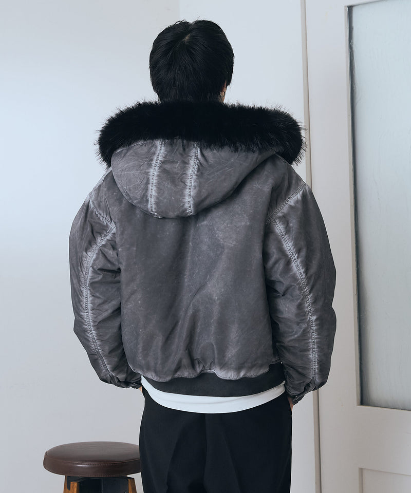 【BRKNHOME/ブロークンホーム】ヴィンテージライク ボンバージャケット