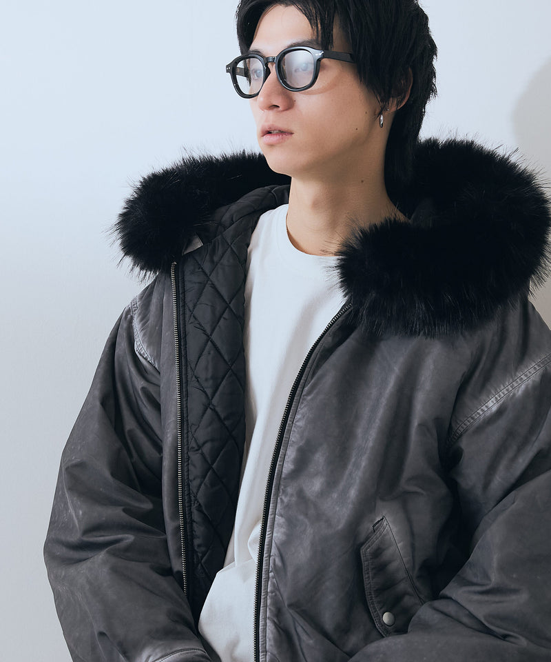 【BRKNHOME/ブロークンホーム】ヴィンテージライク ボンバージャケット