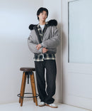 【BRKNHOME/ブロークンホーム】ヴィンテージライク ボンバージャケット