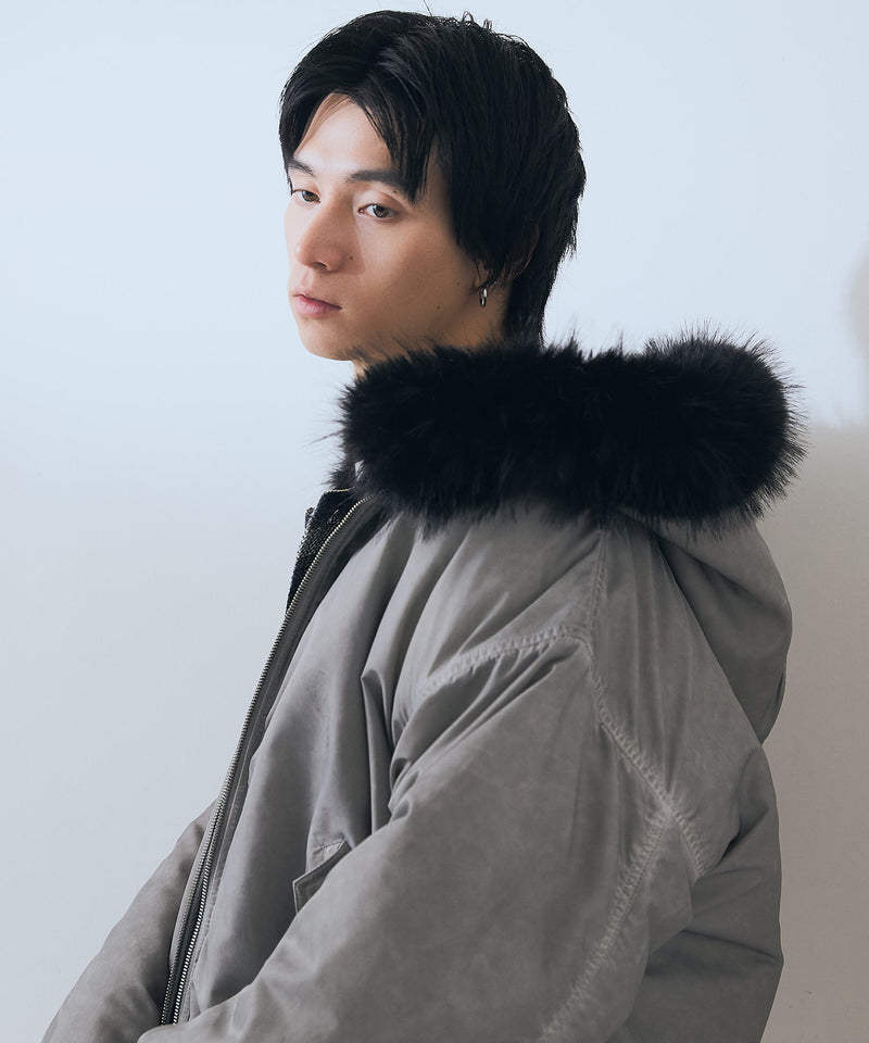 【BRKNHOME/ブロークンホーム】ヴィンテージライク ボンバージャケット