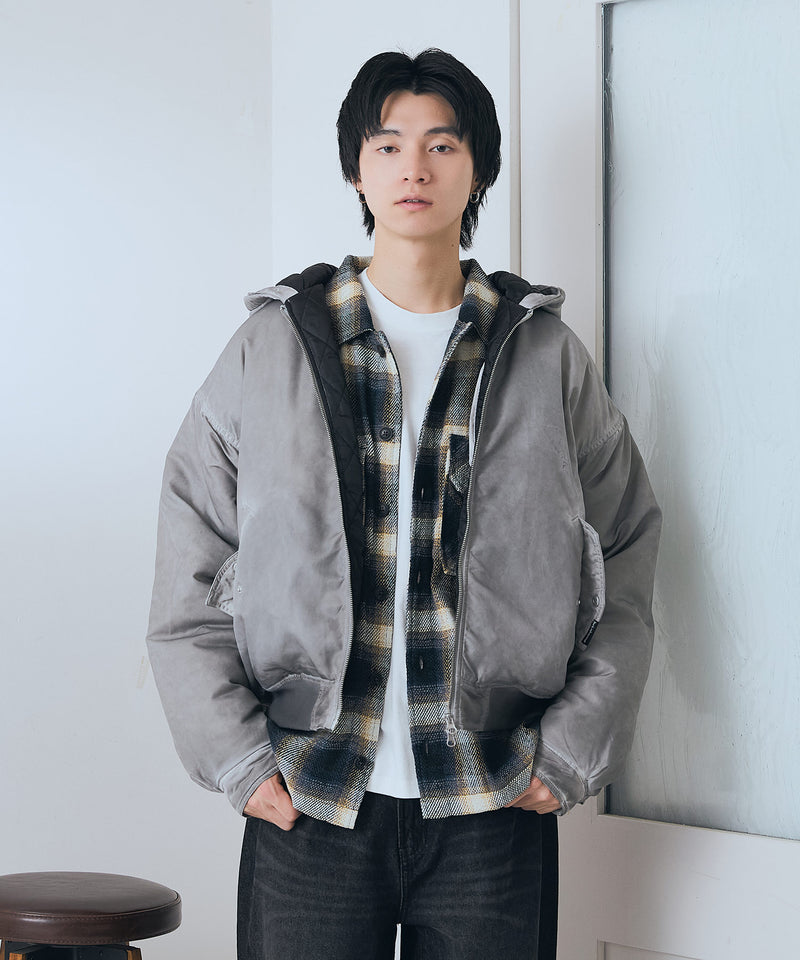 【BRKNHOME/ブロークンホーム】ヴィンテージライク ボンバージャケット