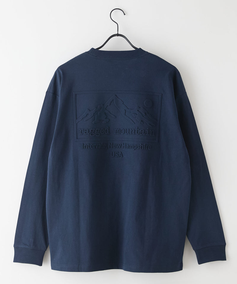 【2025Autumn新色追加】エンボス ロゴ ロンT RAGGED MOUNTAIN