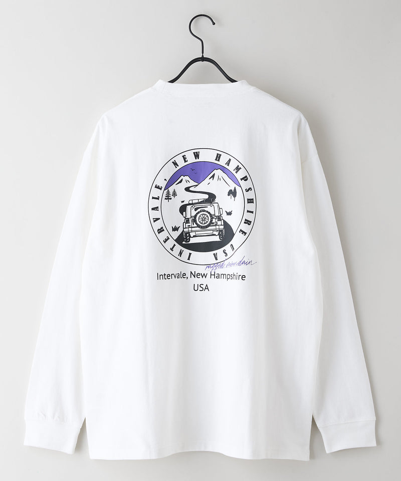 【RAGGED MOUNTAIN：ラギットマウンテン】バックプリントロンＴ