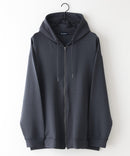 接触冷感 COOLスムース フルジップパーカー 【Blue Standard/ブルースタンダード】冷房対策 紫外線対策 日差し対策 夏