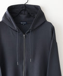 接触冷感 COOLスムース フルジップパーカー 【Blue Standard/ブルースタンダード】冷房対策 紫外線対策 日差し対策 夏