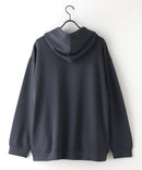 接触冷感 COOLスムース フルジップパーカー 【Blue Standard/ブルースタンダード】冷房対策 紫外線対策 日差し対策 夏