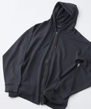 接触冷感 COOLスムース フルジップパーカー 【Blue Standard/ブルースタンダード】冷房対策 紫外線対策 日差し対策 夏