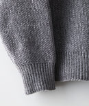 【BLUE STANDARD/ブルースタンダード】モールジャガードニット セーター アニマル 冬服 防寒 暖服