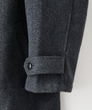 【BLUE STANDARD/ブルースタンダード】圧縮ニット ウールライク バルマカーンコート 軽量 ソフトタッチ