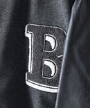 【BLUE STANDARD/ブルースタンダード】フェイクメルトン ワッペン 袖切り替えスタジャン アワードジャケット