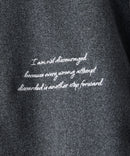 【BLUE STANDARD/ブルースタンダード】フェイクメルトン ワッペン 袖切り替えスタジャン アワードジャケット